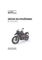 BMW G310GS - Navod na pouzivanie SK 2020